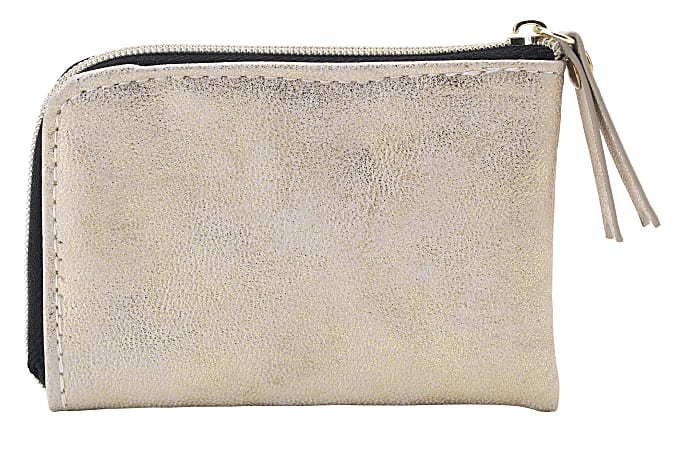 Office Depot® Brand Business Card Holder, 20-Card Capacity, Gold