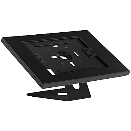 Mount-It! Anti-Theft Tablet Countertop Stand/Wall Mount, 7”H x 9-3/4”W x 14-1/4”D, Black