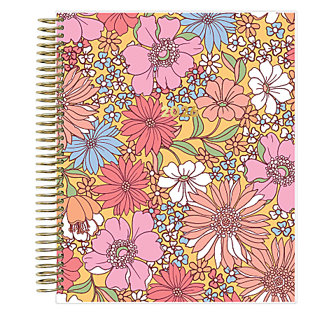 2026 Blue Sky LiveWell&trade; Weekly/Monthly Planner, 7&rdquo; x 9", Cheerful, January To December, 153912