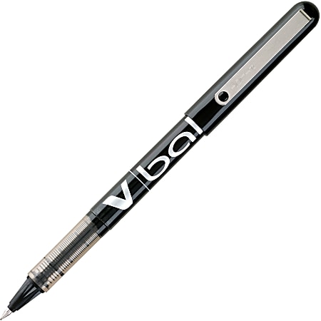 Pilot Precise V5 Liquid Ink Retractable Rollerball Pens Extra Fine Point  0.5 mm Black Barrels Black Ink Pack Of 12 - Office Depot