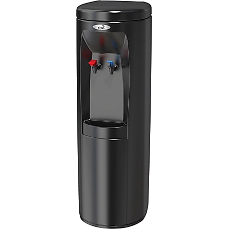 Oasis Atlantis HotCold Plumbed Floorstand Water Cooler Black