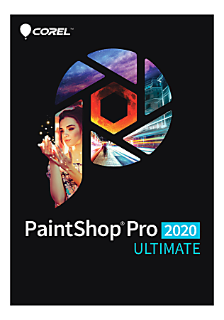 Corel® Paint Shop Pro® 2020 Ultimate, Disc