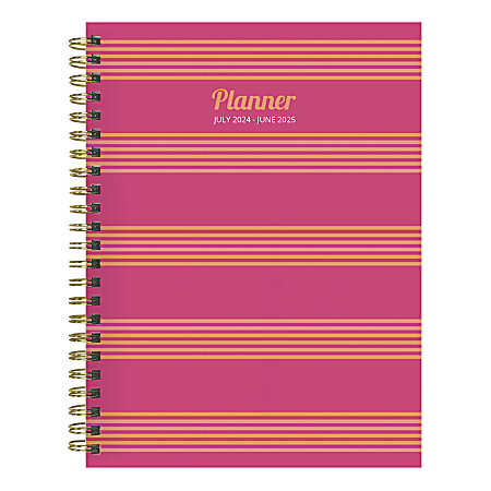 2024-2025 TF Publishing Medium Weekly/Monthly Planner, Cabana, 8” x 6-1/2”, July To June