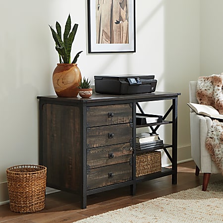 3 drawer shop credenza