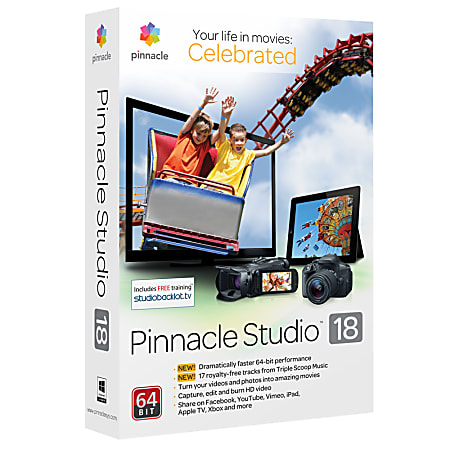 Pinnacle Studio 18, Download Version