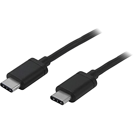 StarTech.com 2m 6 ft USB C Cable - M/M - USB 2.0 - USB-IF Certified - USB-C Charging Cable - USB 2.0 Type C Cable - 6.60 ft USB Data Transfer Cable for Tablet, Chromebook, Notebook, MacBook