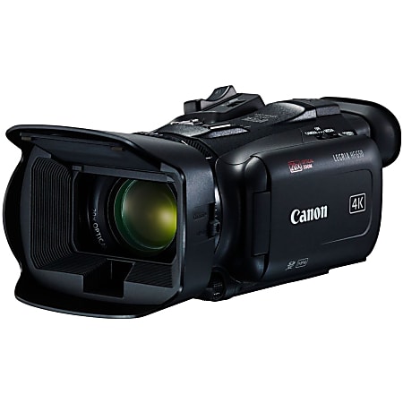 Canon VIXIA HF G50 Digital Camcorder - 3" LCD Touchscreen - CMOS - 4K - Black - 16:9 - 8.3 Megapixel Video - MP4, H.264/AVC - 20x Optical Zoom - Optical, Electronic (IS) - HDMI - USB - SD, SDXC - Memory Card