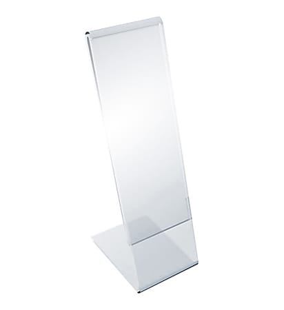 Azar Displays L-Shaped Tabletop Sign Holders, 8"H x