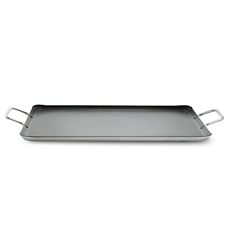 Better Chef Cast Aluminum Double Griddle, 19", Black