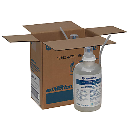 enMotion® Moisturizing Foam Hand Soap, Unscented, 60.8 Oz, Carton Of 2 Bottles