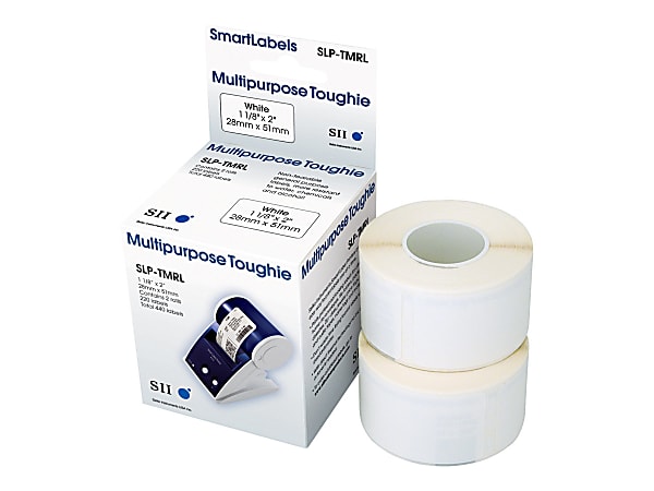 Seiko Instruments - Roll (1.1 in x 38 ft) 1 roll(s) labels - for Smart Label Printer 120, 220, EZ30, Pro
