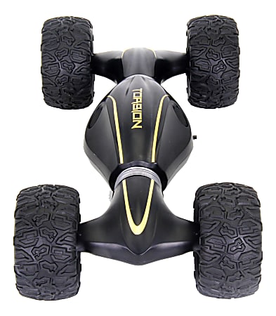 Braha Industries Torsion High Speed All Terrain RC Stunt Car Black Office Depot