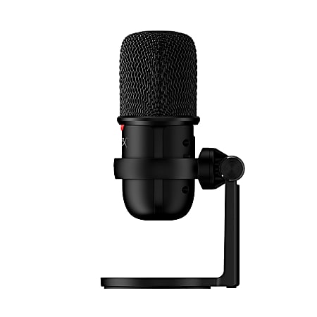 HyperX SoloCast USB Microphone Black 4P5P8AA Office Depot