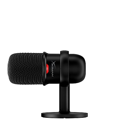 HyperX SoloCast USB Microphone Black 4P5P8AA Office Depot