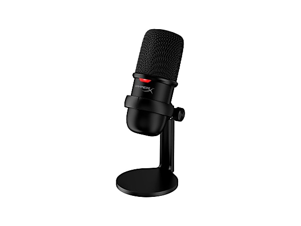 HyperX SoloCast USB Microphone Black 4P5P8AA - Office Depot