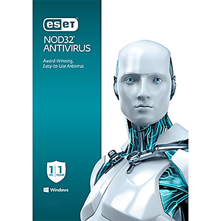 ESET NOD32 Antivirus - 1 User 1 PC, Download Version