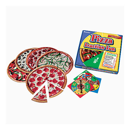 Learning Resources® Pizza Fraction Fun™ Game, Ages 5+
