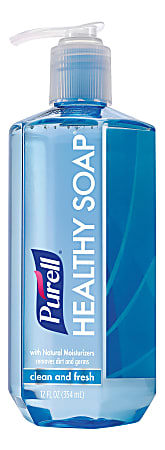 Purell® Healthy Liquid Hand Soap, Clean & Fresh Scent, 12.9 Oz Bottle