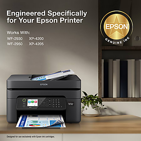 Epson® T232 Claria® Genuine Black Standard-Yield Ink Cartridge, T232120-S