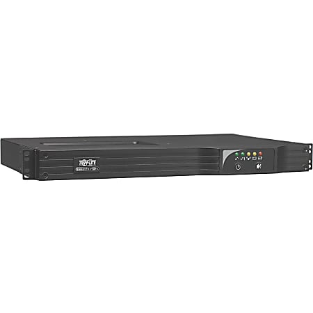 Tripp Lite UPS Smart 1000VA 800W Rackmount AVR 120V Pure Sine Wave USB DB9 1URM TAA - 1000 VA/800 W - 4 Minute Stand-by Time - 1U Rack/Tower - 6 x NEMA 5-15R - Surge, Black Out, Brownout, Over Voltage, Under Voltage, EMI / RFI - TAA Compliant