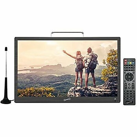 Supersonic SC-2814 14" LED-LCD TV - HDTV - Black - LED Backlight - 1280 x 800 Resolution