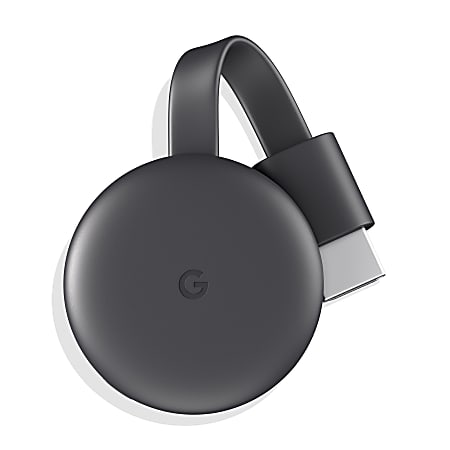 Google™ Chromecast 3rd Generation Streaming Media Device, Black