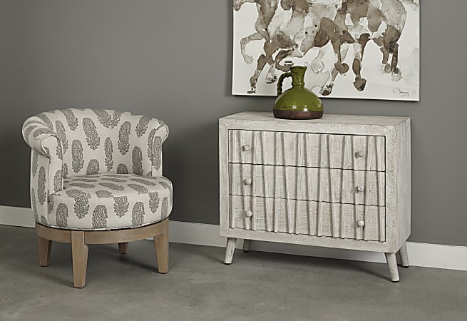 Haywood swivel barrel chair discount