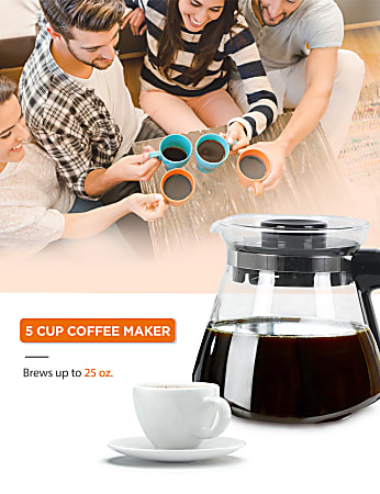 5 cup white coffee maker deals