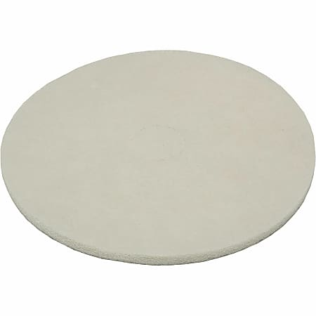 SKILCRAFT® White Polishing 4100 Floor Pads, 5017027