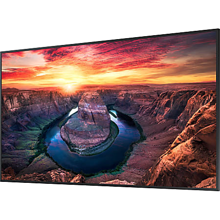 Samsung QM75B Digital Signage Display - 75" LCD - 24 Hours/7 Days Operation - ARM Cortex A72 1.70 GHz - 3840 x 2160 - LED - 500 Nit - 2160p - HDMI - USB - Serial - Wireless LAN - Bluetooth - Ethernet - Tizen 6.5 - Energy Star
