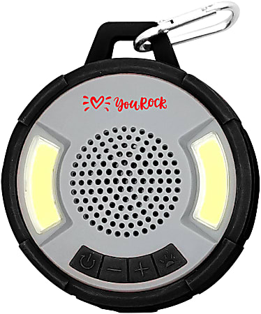Custom Outdoor Wireless Speaker With COB Light, 3-3/4" x 4-1/2"