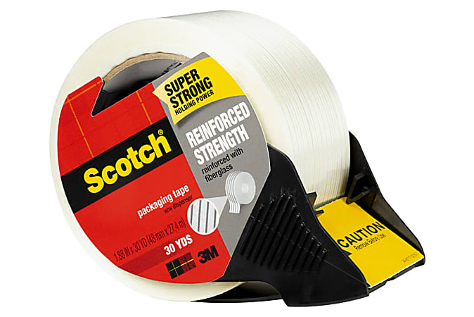 Scotch Reinforced Strength Strapping Packaging Tape 1 1516 x 30 Yd