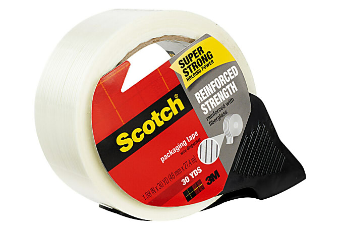Scotch Reinforced Strength Strapping Packaging Tape 1 1516 x 30 Yd