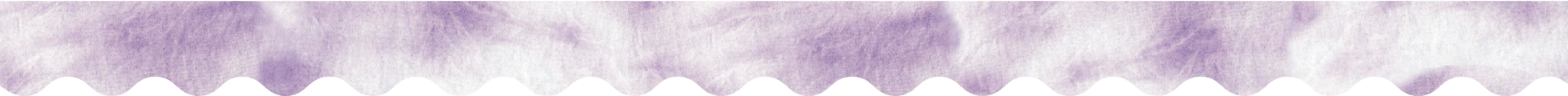 Barker Creek Purple Tie-Dye & Ombr?? Double-Sided Scalloped Border | 39 Feet Bulletin Board Trim For Classroom Office Decor