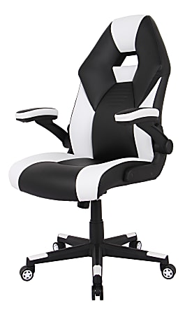 RS Gaming RGX Faux Leather High Back Gaming Chair BlackWhite BIFMA ...