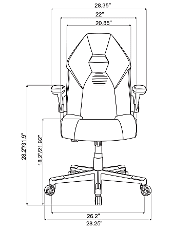 Realspace gaming chair instructions deals