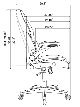 Realspace gaming chair instructions on sale