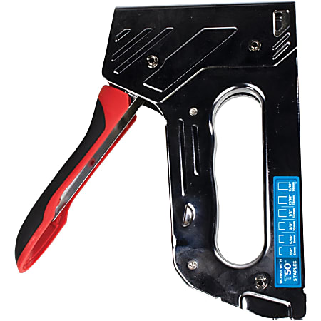 Arrow Manual Stapler - T55BL - Staple Size: 0.25" , 0.31" , 0.38" , 0.50" , 0.53" , 0.56" - Bottom Loading - Chrome Plated Steel - 1 Each