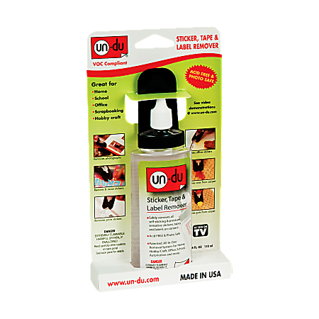 Remover Stickr Tape Label