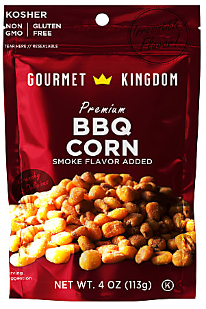 Gourmet Kingdom Corn Snacks, BBQ