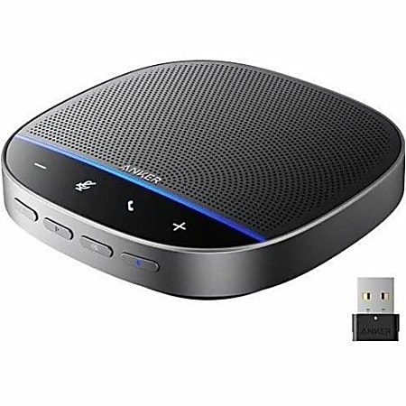 ANKER PowerConf S500 Speakerphone - USB - Microphone - Battery - Black - 1 Pack