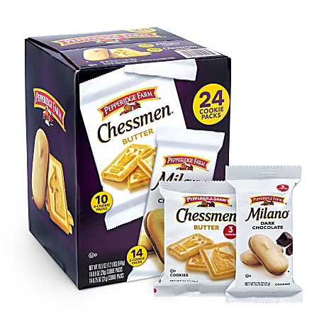 Pepperidge Farm Premium Cookie Variety Pack, Pack Of 24