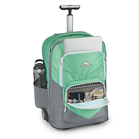 High Sierra Freewheel Backpack With 15.6 Laptop Pocket Aqua