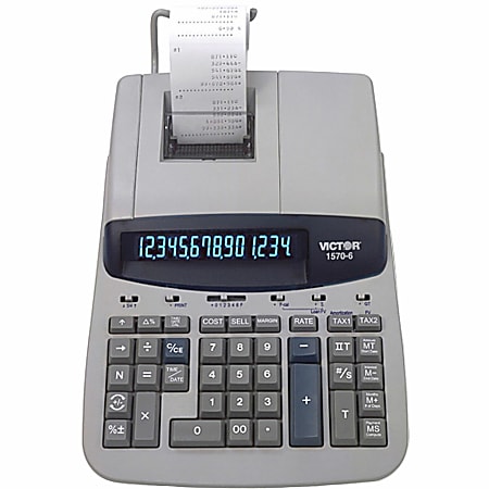 Victor® 1570-6 Professional Heavy-Duty Commercial Printing Calculator