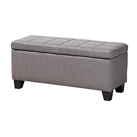 Baxton Studio Modern And Contemporary Upholstered Storage