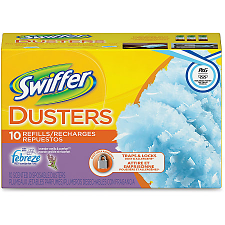 Swiffer Dusters - 4" Width x 6" Length - Fiber - 10 / Pack