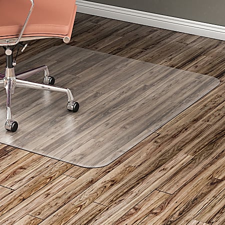 Lorell Rolled Hard Floor Chair Mat 36 x 48 Office Depot