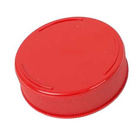 Tablecraft Invertatop Squeeze Bottle Cap, 63mm, Red