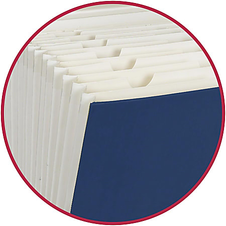 Smead A Z Expanding File Box Assorted - Office Depot