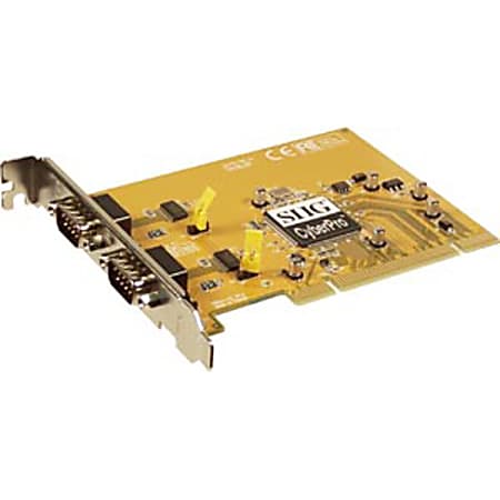 SIIG CyberSerial Dual Serial Adapter - 2 x 9-pin DB-9 RS-232 Serial